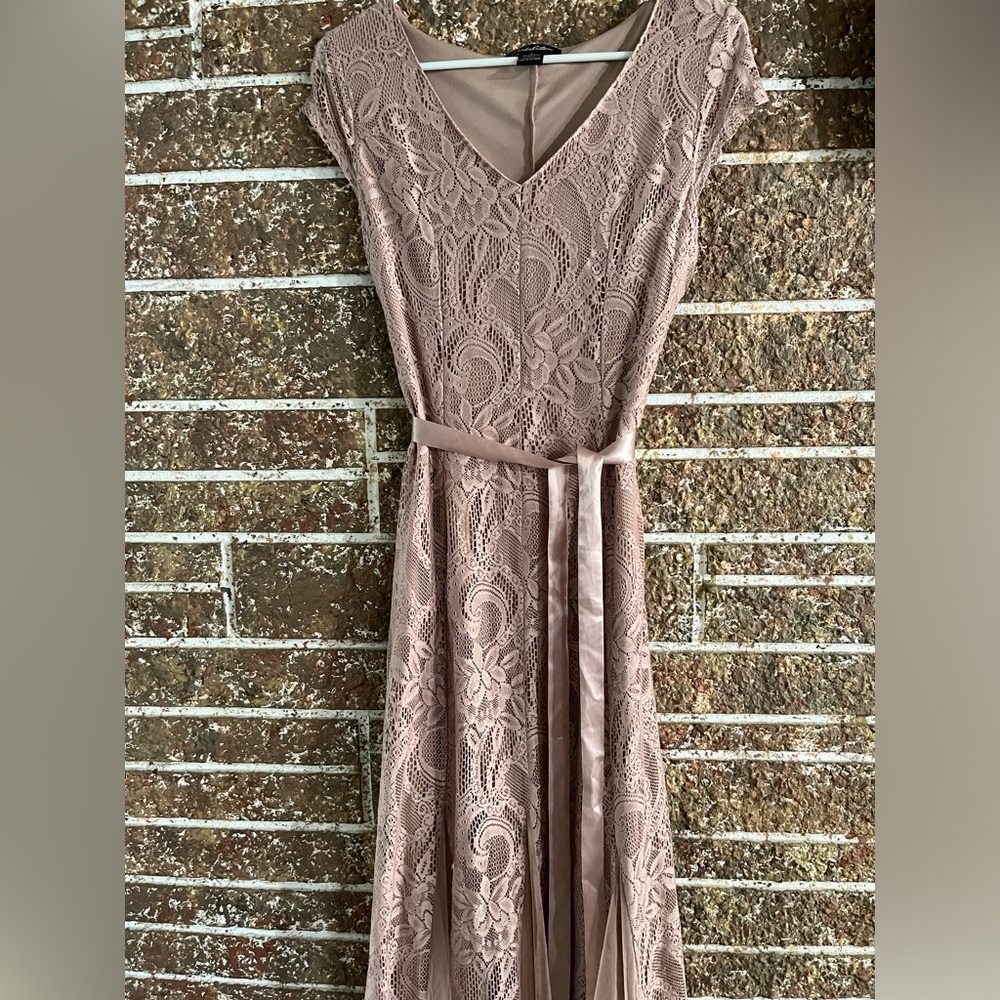 Floor length dress